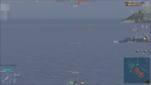 World of Warships || 266K DMG in tier 7 Cruiser - PLZ BUFF :-P смотреть онлайн