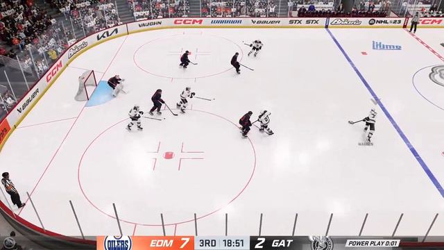 NHL 23 Winter league Edmonton Oilers VS Gatineau Olympiques смотреть онлайн