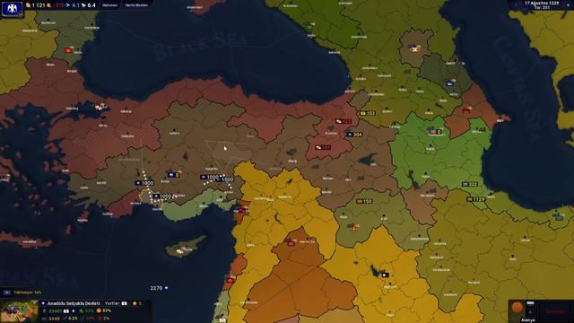 Age Of History II / Anadolu Selçuklu /  Bölüm-1/ Zor Durumdayız!!!!...