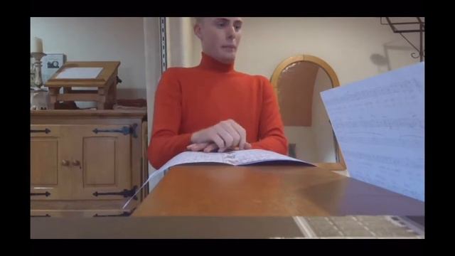 Opera Studio Schagen I technical work with aria by Cimarosa with sopranist (countertenor) Elim смотреть онлайн