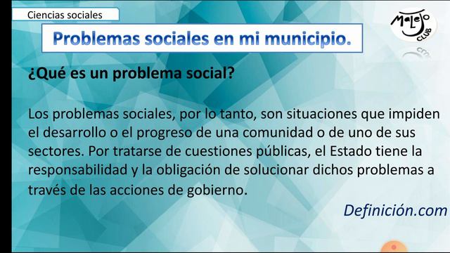 Clase de ciencias sociales. Problemáticas sociales para niños. смотреть онлайн