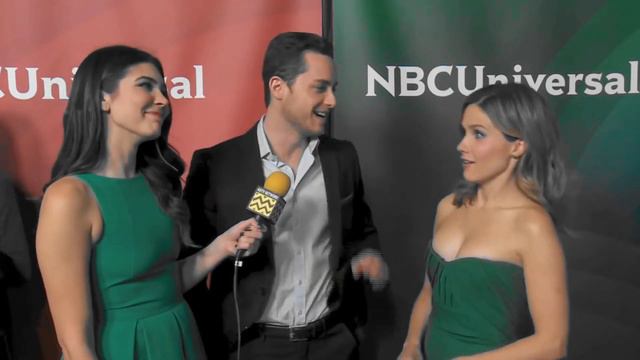 Jesse Lee Soffer And Sophia Bush | Umbrella