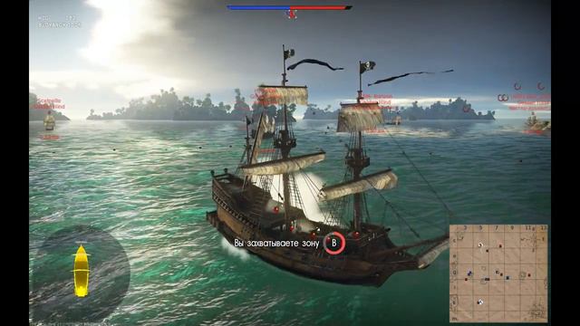 War Thunder - Тест Парусного Флота (HD Gameplay) смотреть онлайн