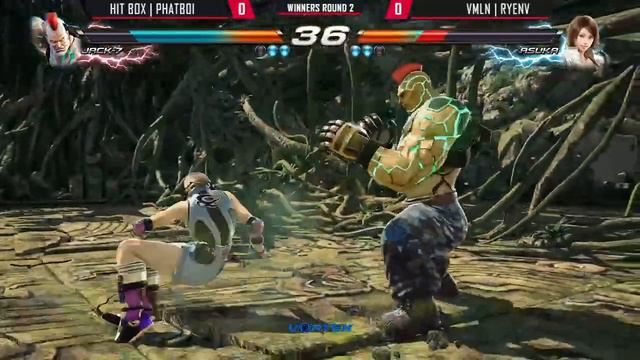 [The Streets #1] HitBox | Phatb0i vs VMLN | RyenV - Winners Round 2 - Tekken 7 смотреть онлайн