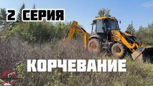 Корчевание участка. Стоимость на конец сентября 2024.