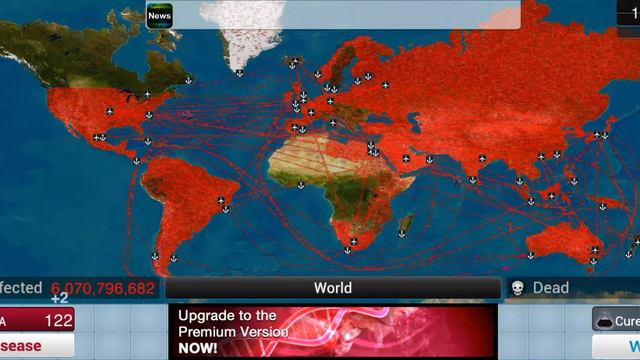 Probably the best Strategy for easy winning in Plague Inc. mobile game... смотреть онлайн