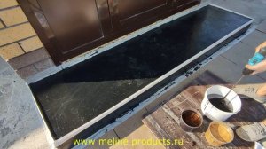 Как сделать входную группу, ступени. Эпоксидная смола Metally epoxy 3:1.