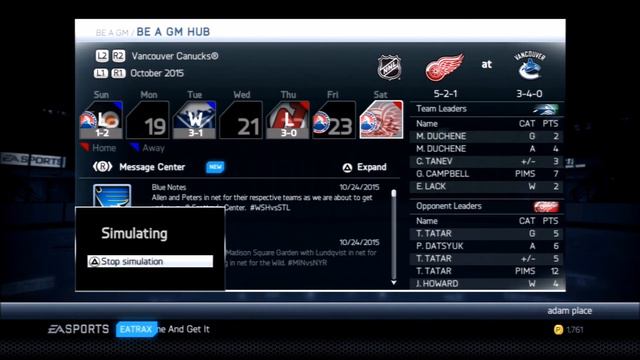 NHL 15 PS3 GM Mode Vancouver Canucks Episode 11 Interesting Trends and Farewell Burrows смотреть онлайн