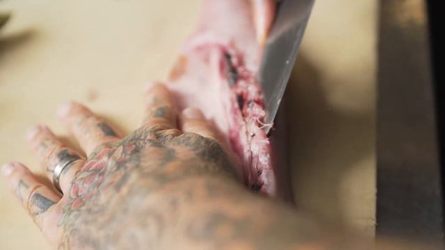 How to fillet a YELLOWTAIL for SUSHI смотреть онлайн