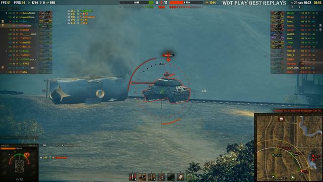 AMX ELC bis Best Battle 5.1k DAMAGE 6 KILLS Fiery Salient смотреть онлайн
