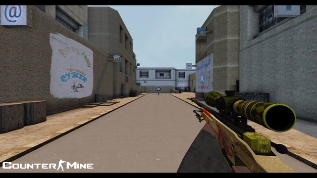 AWP в MINECRAFT / КС 2 в МАЙНКРАФТ / COUNTER MINE смотреть онлайн