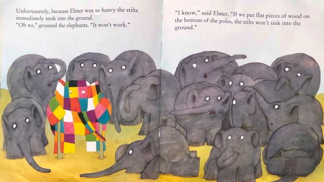 Elmer on Stilts (by David McKee) Read by Marketa смотреть онлайн