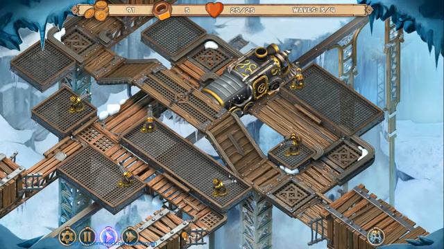Iron Heart - Steam Tower - Icy mine - Level 5 смотреть онлайн