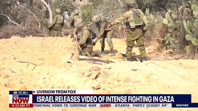 Israeli Defense Releases Combat Footage Fighting Hamas | LiveNOW From FOX