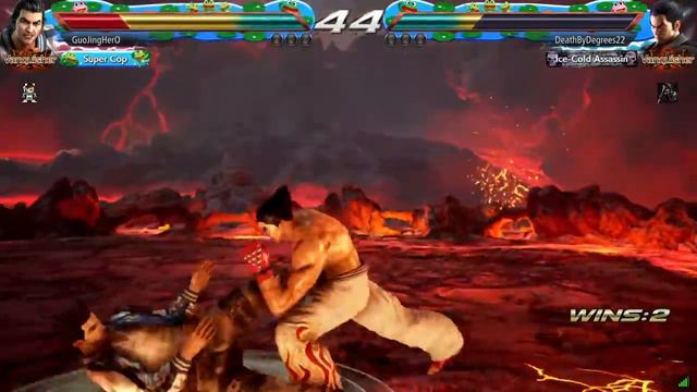 TEKKEN 7 - gameplay online Lei Wulong Vs Kazuya #1 смотреть онлайн