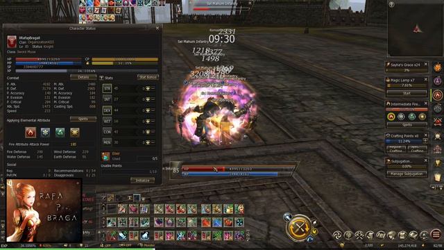 Lineage 2 Aden - Peguei 85 com a Song (SwordSinger Gameplay) смотреть онлайн