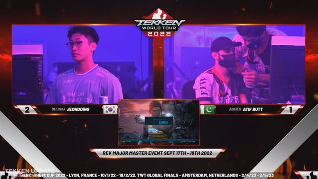 ATIF BUTT VS JEONDDING | LOSER FINAL - REV MAJOR 2022 | TEKKEN 7 смотреть онлайн