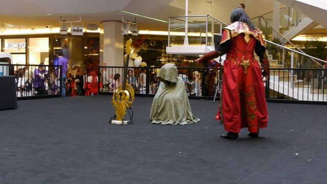 Show Cosplay - La Part Dieu - Glénat - 2014-09-27- 22- Crossover - Dracula - Vocaloid - Rin Kagamin смотреть онлайн