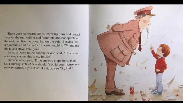 Jonathan Cleaned Up, Then He Heard a Sound by Robert Munsch, Illustrated by Michael Martchenko. смотреть онлайн