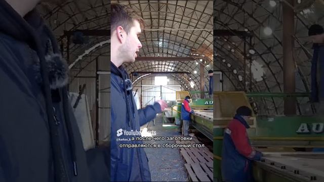 ЗАВОД КАРКАСНЫХ ДОМОВ #shorts смотреть онлайн