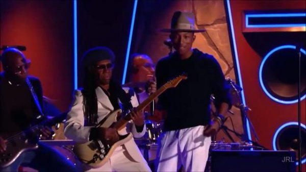 DAFT PUNK, PHARELL & STEVE WONDER - get lucky (live 2014) HD 1080p