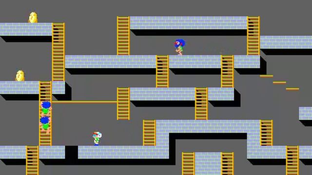 Game of the day 524 Lode Runner (ロードランナー) Irem , Brøderbund 1984 смотреть онлайн