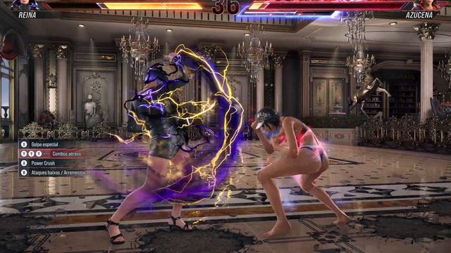 REINA VESTIDO CURTO VS AZUCENA CALVIN KLEIN TEKKEN 8 смотреть онлайн