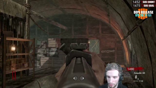 OG SHI NO NUMA! HIGH ROUND ATTEMPT! | WAW ZOMBIES LIVE! смотреть онлайн