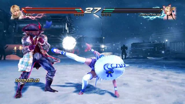 LEO VS LUCKY CHLOE TEKKEN 7 VS BATTLE CHALLENGE IN PS5 смотреть онлайн