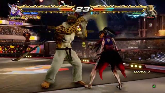 TEKKEN 7 Kunimitsu Vs King смотреть онлайн