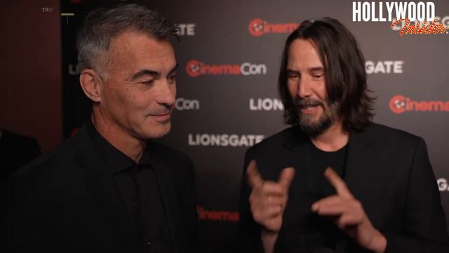 Red Carpet Revelations With Keanu Reeves and Chad Stahelski on 'John Wick 4' at CinemaCon смотреть онлайн