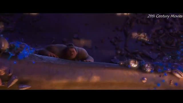 Moana - Moana & Maui Vs Tamatoa FIGHT SCENE (FHD)