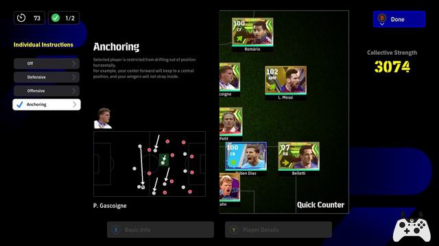eFootball 2024 - Quick Counter - Formation & Tactics | PC Gameplay смотреть онлайн