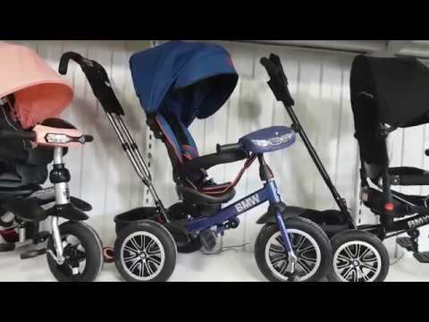 BMW 5SM-M велосипед трехколесный видеообзор смотреть онлайн