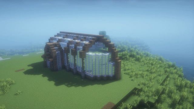 [Minecraft] Aesthetic Botanic House/Greenhouse Speed Build | Mizuno's 16 Craft смотреть онлайн