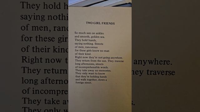 'Two Girl Friends' by Gabriel Ferrater смотреть онлайн