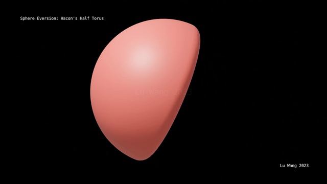 Sphere Eversion: Hacon's Half Torus смотреть онлайн
