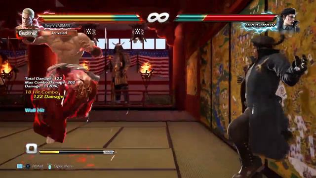 TEKKEN™7 Geese Howard 1 bar 186 Damage Combo!!!!!! смотреть онлайн