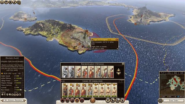 Total War Rome II : Rome DEI Historcial Campaign - part 5 - end of first punic war смотреть онлайн