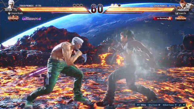 TEKKEN 8 - Fighting Hwoarang In Space смотреть онлайн