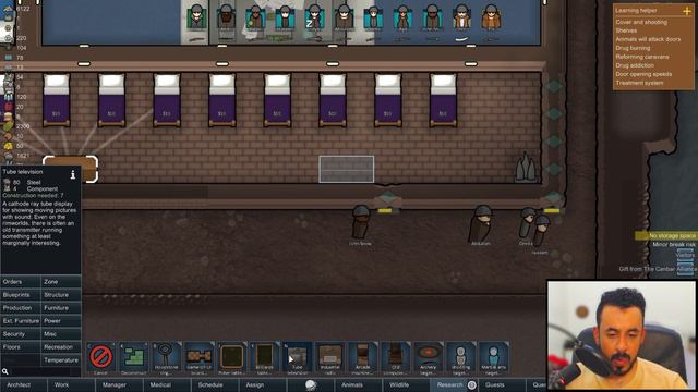 #16 Rimworld | اكتمل السستم 🔥 وجهزنا غرف جديدة смотреть онлайн