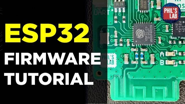 ESP32 Programming Tutorial for Custom Hardware (GPIO, Serial, SPI, WiFi) - Phil's Lab #91 смотреть онлайн