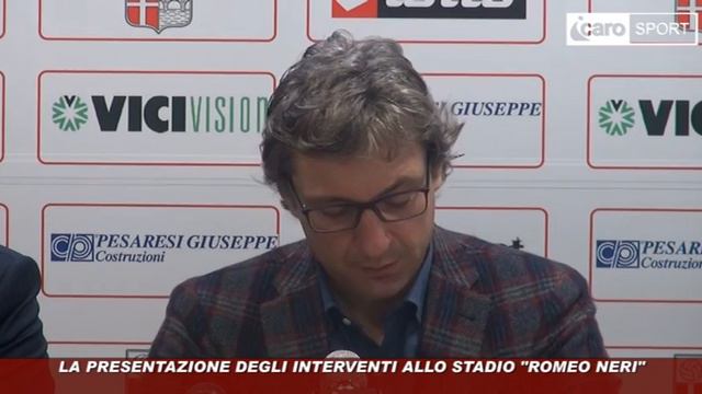 Icaro Sport. Presentati gli interventi allo stadio "Romeo Neri" смотреть онлайн