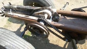 ПОМОЩНИК из металлолома! Часть 1. Трансмиссия