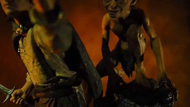 Prime 1 Studio FRODO and GOLLUM LOTR 1/4 Statue смотреть онлайн
