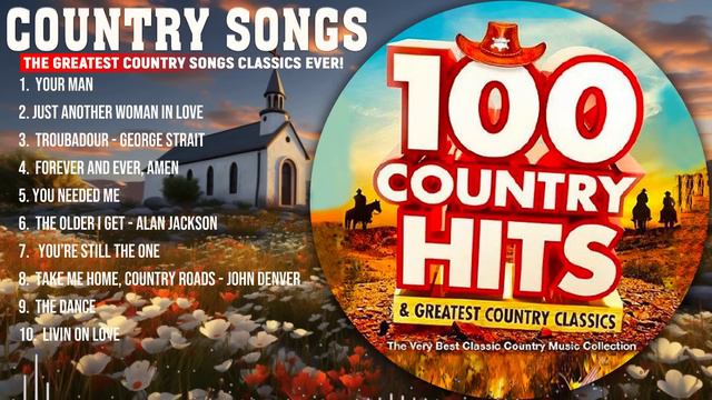 Best Slow Country Songs Of All Time - Top Greatest Old Classic Country Songs Collection смотреть онлайн