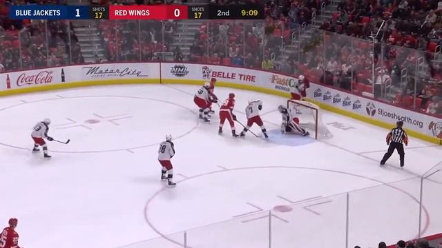 12.11.17. Регулярный чемпионат НХЛ 2017/18. Детройт - Коламбус смотреть онлайн