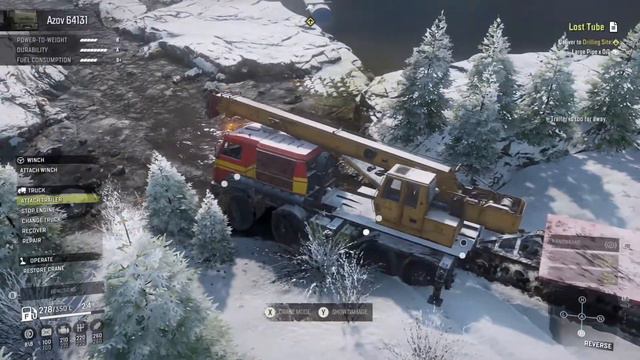 SnowRunner - Part 20 (North Port Task V2) смотреть онлайн