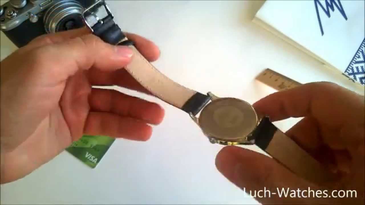 Обзор мужских часов Луч 31650804 смотреть онлайн