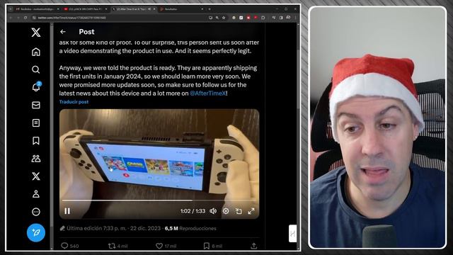 LA FLASHCARD QUE HACKEARÁ TODAS LAS NINTENDO SWITCH TIENE A TODO EL MUNDO INQUIETO смотреть онлайн